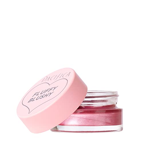 Pacifica Beauty Blush - Hydrating Vegan Collagen, Buildable Color, 100% Glass Jar - 5 Shades