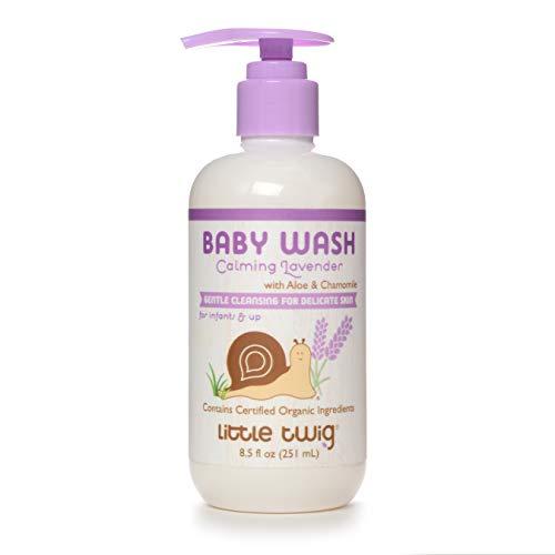 Little Twig Baby Wash - Calming Lavender Formula, Organic Ingredients, 8.5 fl oz