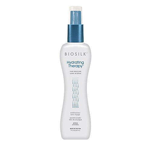 Biosilk Hydrating Therapy Leave-in Conditioner - Frizz Control & Shine for All Hair Types - 7oz