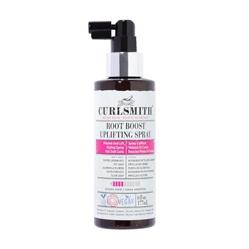 CURLSMITH Hair Styling Spray - Volumizing, Medium Hold for Wavy, Curly, Coily Hair - 177ml