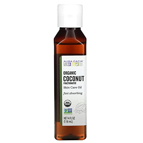 Aura Cacia Carrier Oil - Certified Organic, No Synthetics, 4 fl. oz. for Authentic Care