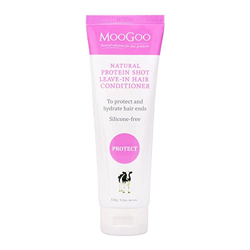 MooGoo Leave-In Conditioner - Hydrating Treatment for Dry Hair, Paraben & Cruelty Free - 200ml