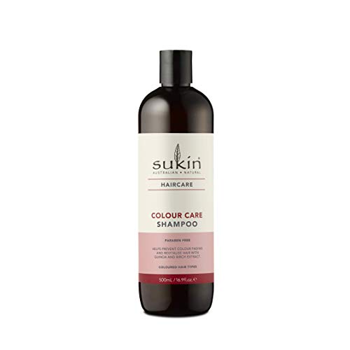 Sukin Colour Care Shampoo - Prevents Color Fading, Nourishing Botanicals - 16.9 fl oz