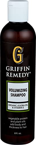 GRIFFIN REMEDY Volumizing Shampoo - Certified Organic, No Animal Testing - 8oz