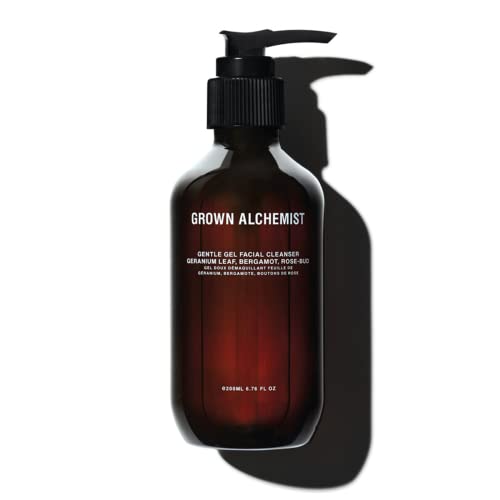 Grown Alchemist Face Wash - Hydrating Gel Cleanser with Bergamot & Willow Bark - 6.76oz