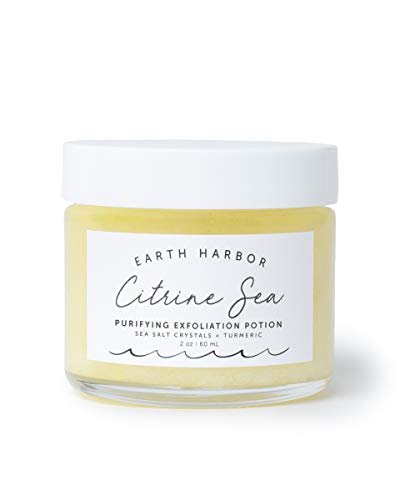 Earth Harbor Exfoliator - Polishes & Purifies with Atlantic Sea Crystals, 2 Oz