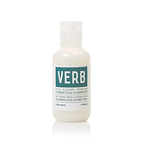 VERB Hydrating Shampoo - Moisturizes & Protects Color-Treated Hair, Vegan & Cruelty-Free - 2.3 fl oz