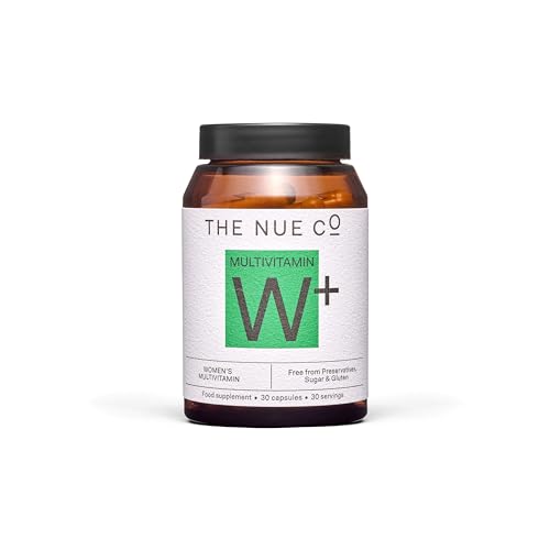 The Nue Co. Women's Multivitamin - Boosts Energy, Immunity, Focus - Vegan, Gluten Free, 30 Capsules