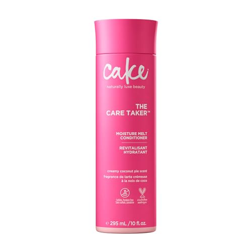 Cake Beauty Moisturizing Conditioner - Hydrates Dry Hair, Coconut Water & Shea Butter - 296ml