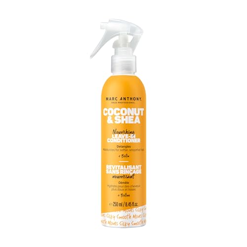 Marc Anthony Leave-In Conditioner Spray - Moisturizes, Detangles with Coconut & Shea - 8.45oz