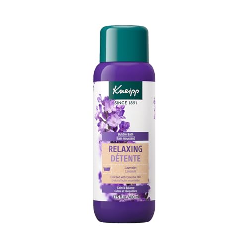 Kneipp Lavender Aromatherapy Bubble Bath - Calming & Purifying, Vegan - 13.5 fl oz