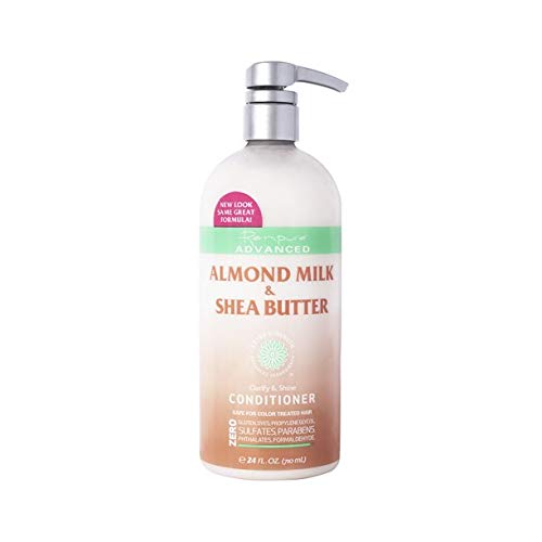 Renpure Almond Milk & Shea Butter Conditioner - Clarifies, Safe for Color-Treated Hair - 24oz