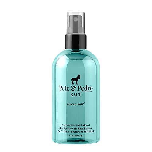 Pete & Pedro SALT Hair Texturizer - Adds Volume & Texture, Hydrating Sea Kelp - 8.5 oz