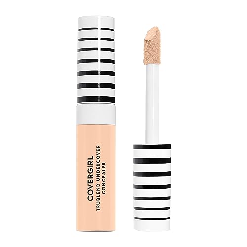 COVERGIRL TruBlend Undercover Concealer - Full Coverage, Matte Finish, Vegan - Porcelain