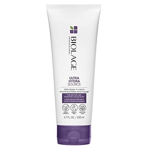 Biolage Ultra Hydra Source Leave-in Conditioner - Softens & Seals Split Ends - 6.7 Fl. Oz