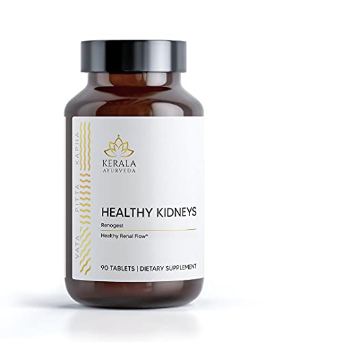 Kerala Ayurveda Kidney Herbal Supplement - Detox & Repair, Supports Urinary Health - 90 Count