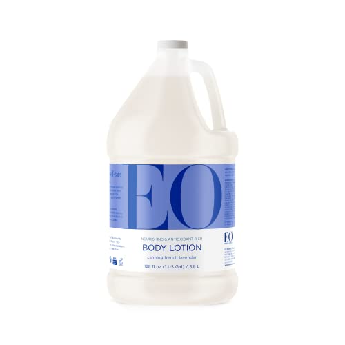 EO Body Lotion Refill - Moisturizing Lavender, Organic Ingredients, Botanical Extracts - 1 Gallon