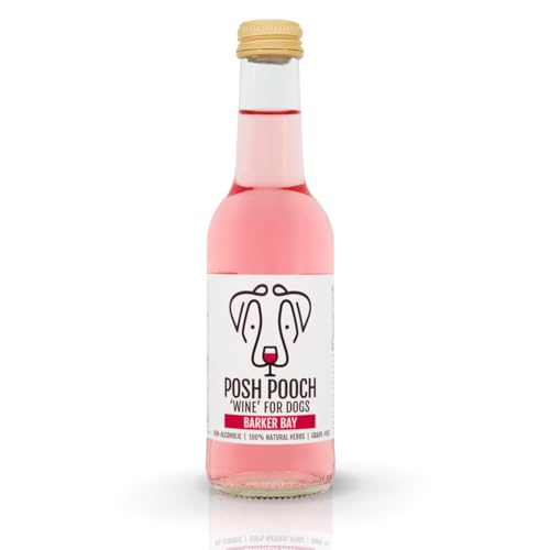 Posh Pooch Dog Wine Duo Pack - Vitamin-Packed Refreshment, Vet-Approved - 2 x 250ml