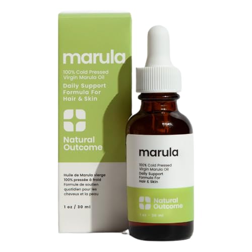 natural outcome Marula Oil - Lightweight Anti-Aging Hydration for Face, Hair & Body - 1 oz