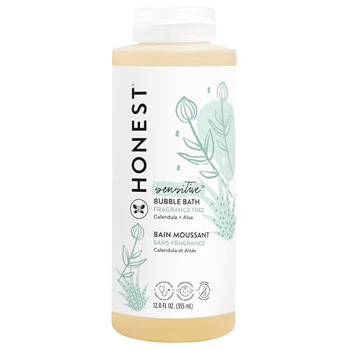 The Honest Company Essential Oil Bubble Bath - Gentle for Baby, Tear-Free, Hypoallergenic - 12 fl oz