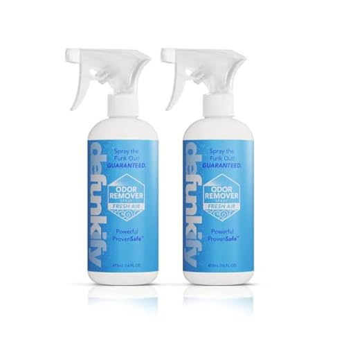 Defunkify Air Freshener Spray - Odor Eliminator with Ionic Silver & Essential Oils - 2-Pack 16oz