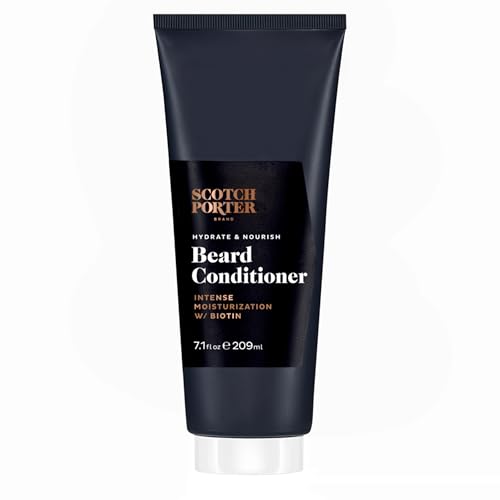 Scotch Porter Beard Conditioner - Hydrates, Strengthens, Promotes Healthy Growth - 7.1 oz