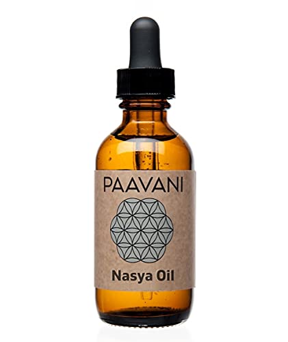 PAAVANI Ayurveda Nasya Oil - Sinus Relief & Moisturizer for Seasonal Allergies - 2 oz.