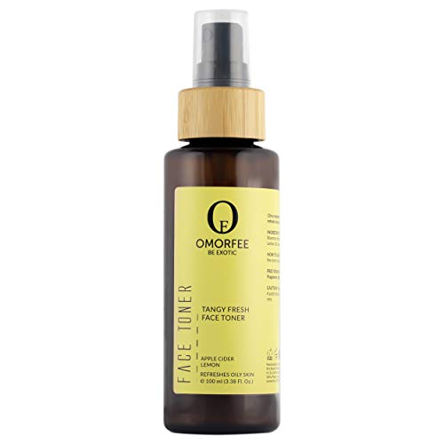 OMORFEE Organic Face Toner - Hydrates Oily Skin, Tightens Pores, Apple Cider & Aloe Vera - 100ml