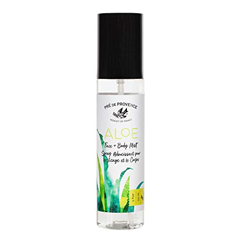 Organic Aloe Collection Body & Hair Mist - Hydrates & Soothes, Fresh Cucumber Scent - 5oz