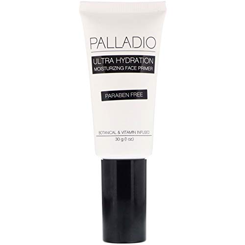 Palladio Face Primer - Fills Fine Lines & Pores, Coconut Oil Hydration, Paraben-Free - 1.0oz