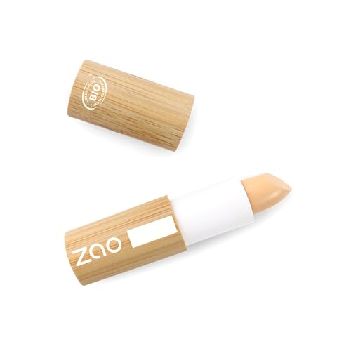 Zao Concealer Color Cream Stick - Full Coverage for Dark Circles, Organic Ingredients - 3.5g