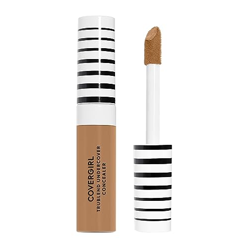 COVERGIRL TruBlend Undercover Concealer - Full Coverage, Matte Finish, Vegan - Natural Ivory, 0.33oz