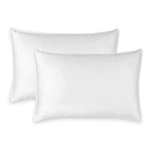 Pure Bamboo Queen Pillowcases - Soft & Cooling, OEKO-TEX Certified - 2 Pack, White