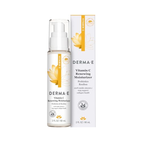 Derma E Vitamin C Moisturizer - Brightening, Hydrating, Anti-Aging - 2 oz