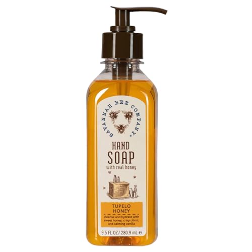 Savannah Bee Company Hand Soap - Moisturizing Formula with Natural Ingredients, 12oz