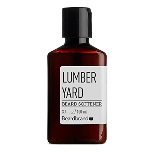 Beardbrand Beard Softener - Restores Moisture, Strengthens Hair, Lumber Yard Scent - 3.4 fl oz