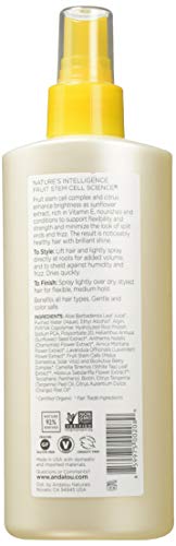 Andalou Naturals Medium Hold Hair Spray - Strong Hold, Non-Aerosol, Sunflower & Citrus - 8.2oz