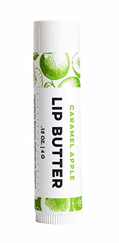 DAYSPA Caramel Apple Lip Balm - Nourishing Beeswax & Organic Oils, Hypoallergenic - 0.15oz