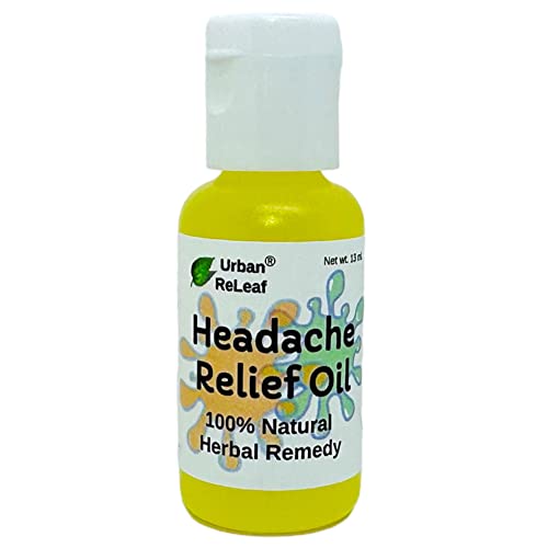 Urban ReLeaf Essential Oil - Fast Relief for Headaches, Tension, Sinus - Herbal Blend 10ml