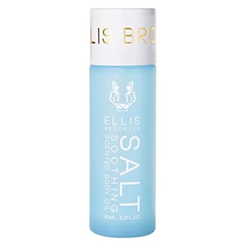 Ellis Brooklyn SALT Body Oil - Nourishing Squalane & Algae, Vegan Formula - Ylang Ylang, 4oz