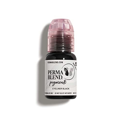 Perma Blend Eyeliner - Professional Vegan Pigment, True Color, Safe for All Skin Types - 0.5 oz