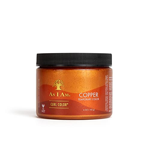 As I Am Curl Color - Vibrant Copper Curling Gel, Medium Hold, Vegan - 6 oz