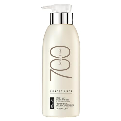 Biotop Professional 700 Keratin Hair Conditioner - Repairs Damage, Nourishes & Moisturizes - 16.9 oz