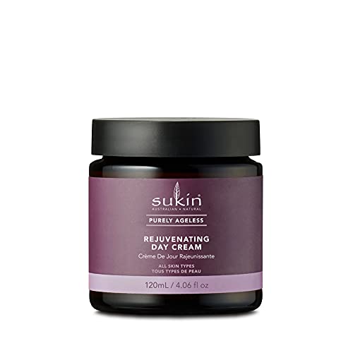 Sukin Purely Ageless Rejuvenating Day Cream - Hydrates & Firms with Natural Ingredients - 4.06 fl oz