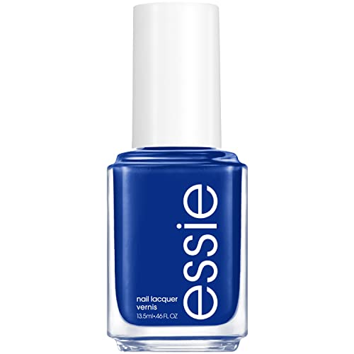 essie Nail Polish - Rich Cobalt Blue, 8-Free Vegan Formula, Glossy Shine - 0.46 oz