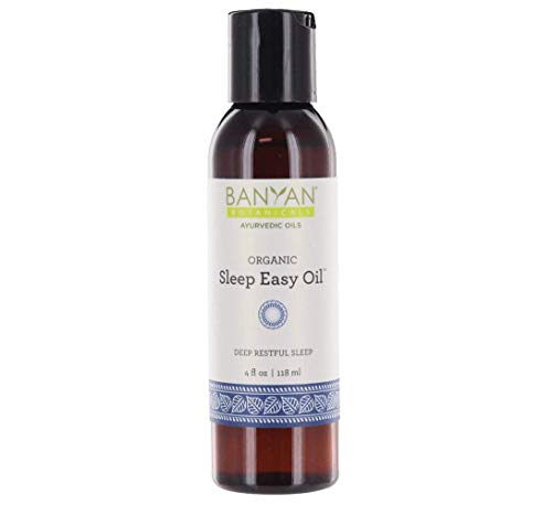 Banyan Botanicals Sleep Easy Oil - Calming Ayurvedic Massage Blend with Ashwagandha - 4oz