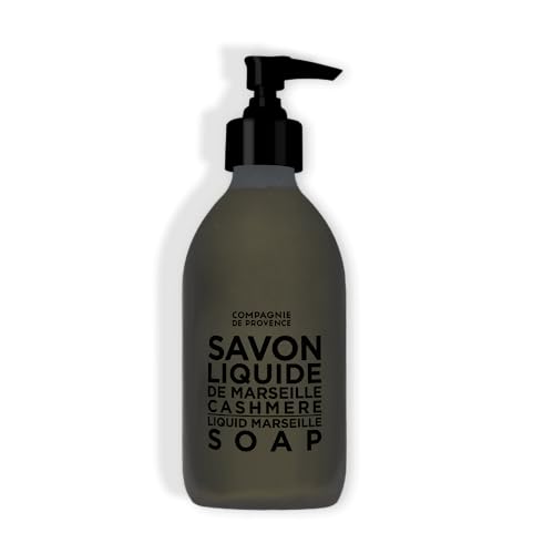 Compagnie de Provence Liquid Hand Soap - Nourishing Formula, Vegan, Cashmere Scent - 10 Fl Oz