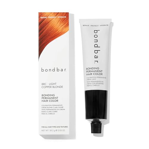 Bondbar Hair Dye - 100% Gray Coverage, Vegan & Cruelty-Free, Built-in Bonding - 2.05 Oz