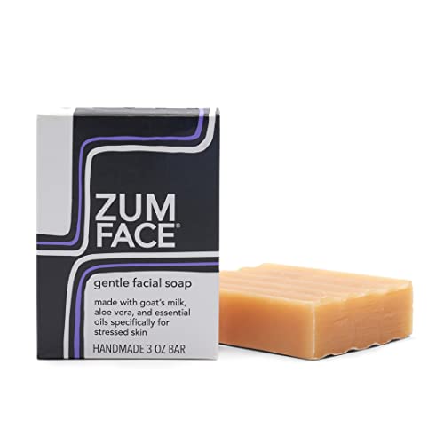 Indigo Wild Zum Essential Oil Cleansing Bar - Nourishing Goat's Milk, Simple Ingredients - 3 oz