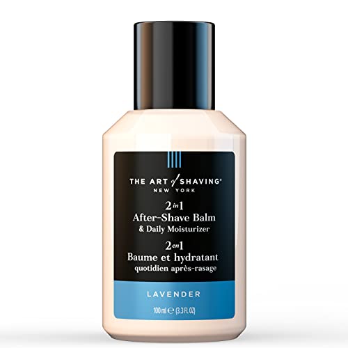 The Art of Shaving After-Shave Balm - Hydrating Moisturizer, Lavender, 3.3 Fl Oz